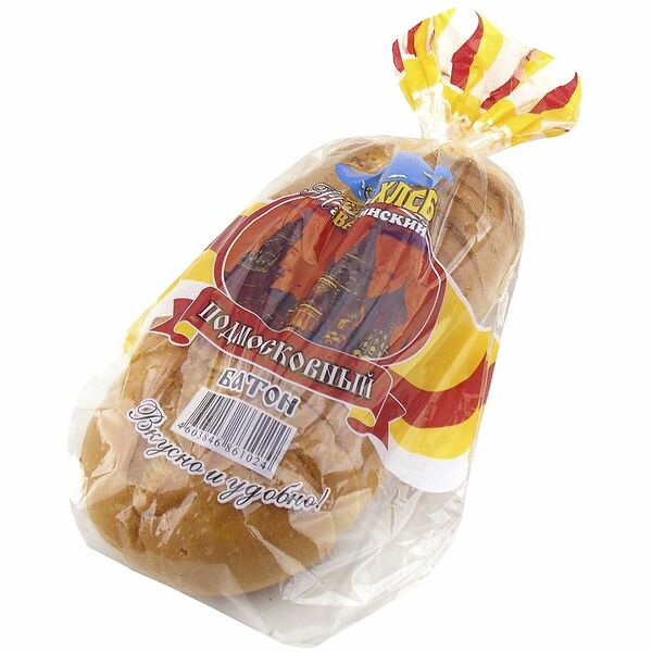 Батон Навашинский хлеб Подмосковный 200 г