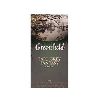 Чай чёрный Greenfield Earl Grey Fantasy 25 пак*2 г