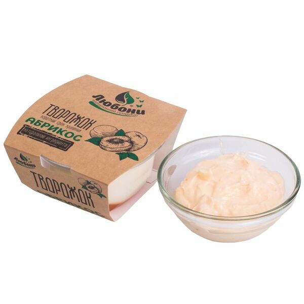 Творожок Любони с абрикосом 6.2%