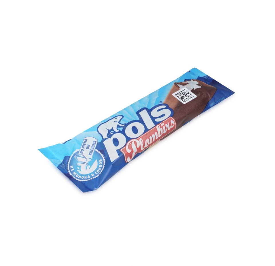 

Мороженое сливочное Pols пломбир в шоколадной глазури 75 г