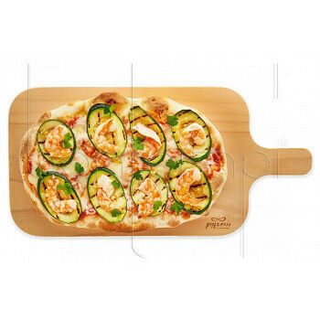 Креветки и цукини (большая)