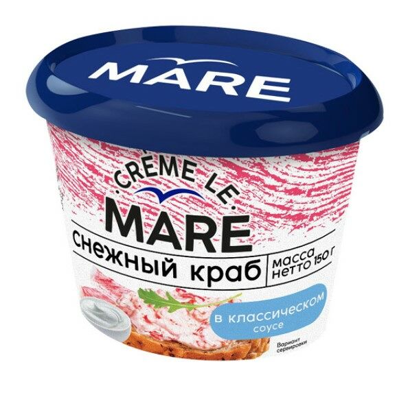 Снежный краб Creme le Mare в классическом соусе 150г