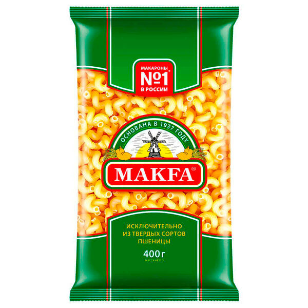 Макароны MAKFA 400г виток