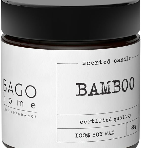 Свеча ароматическая Bago home Бамбук 88г