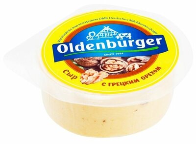 Сыр полутвердый Oldenburger С грецким орехом 50%