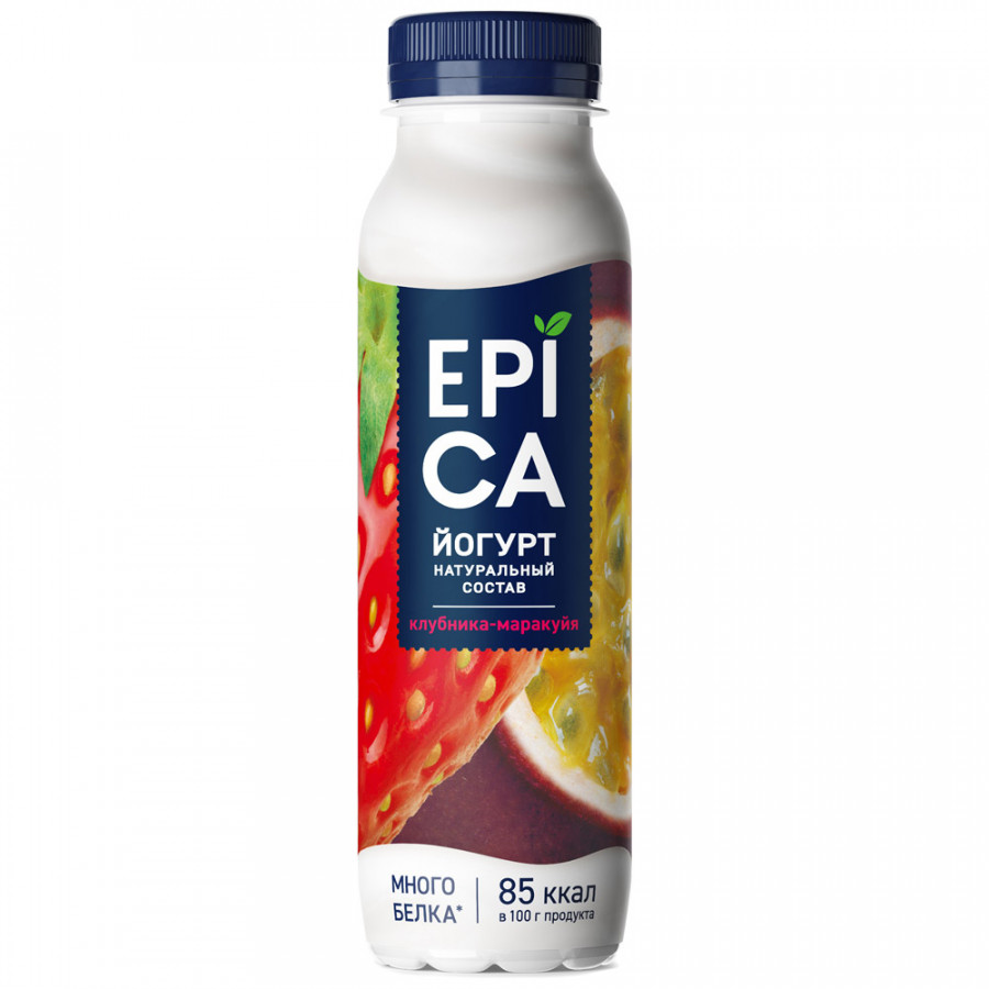 

Йогурт питьевой Epica Клубника Маракуйя 2.5%