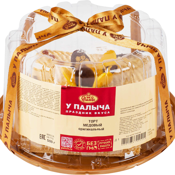 Торт У ПАЛЫЧА Медовый оригинальный, 500г