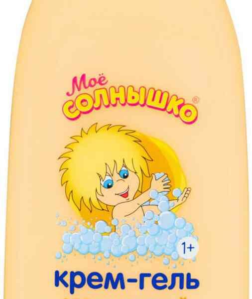 Мое солнышко крем-гель детский для купания и душа абрикосовый остров 400 мл