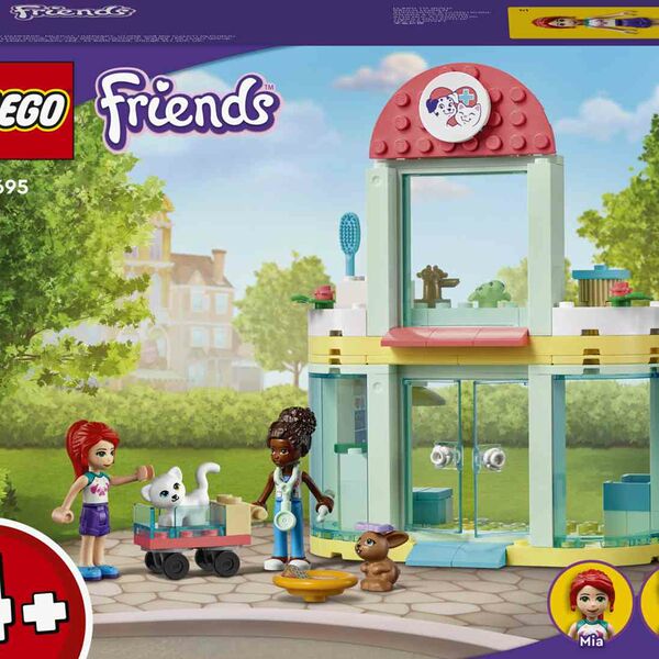 Конструктор Клиника для домашних животных LEGO Friends 41695 4+, 111 элементов