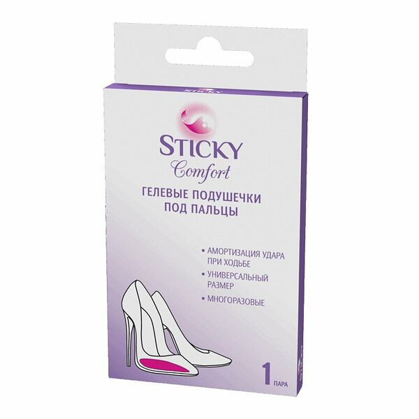 Подушечки гелевые Sticky Comfort под пальцы