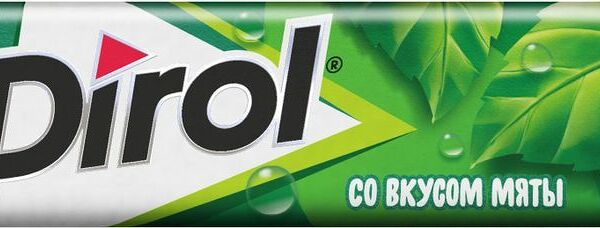 Жевательная резинка Dirol Мята без сахара 13.6г