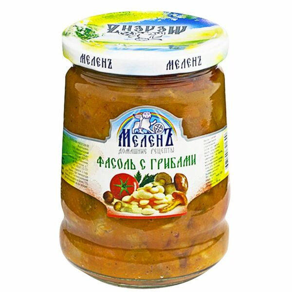 Фасоль МеленЪ с грибами