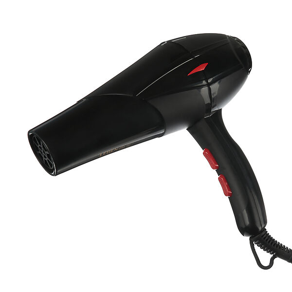 Leben фен для волос, 850вт, 2 скорости, чёрный