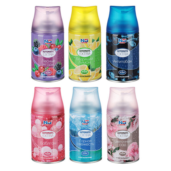Освежитель воздуха New galaxy автоматик extra 250 мл в ассортименте