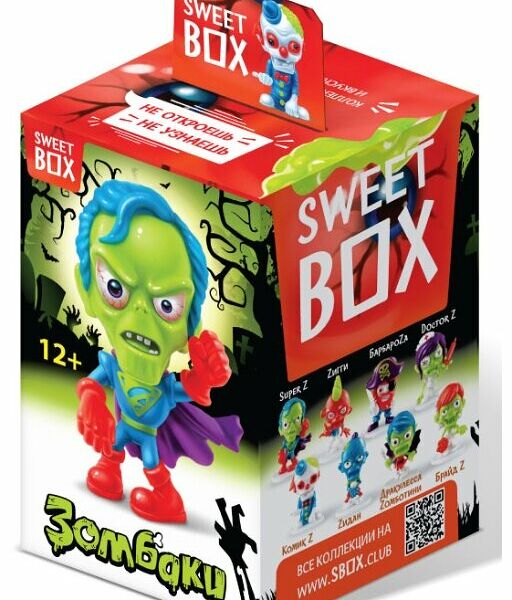 Мармелад Sweet box Zомбаки с игрушкой 12+, в ассортименте