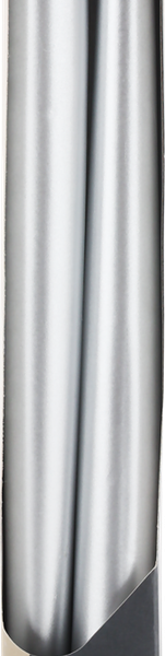 Свеча столовая HOMECLUB серебряная 24см, 2шт