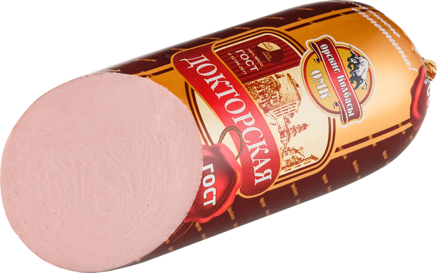 

Колбаса вареная ОРСКИЕ КОЛБАСЫ Докторская категория 500 г