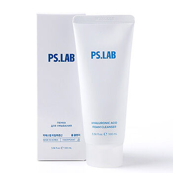 Пенка для умывания Ps.lab hyaluronic acid увлажняющая с гиалуроновой кислотой 100мл, Республика Корея