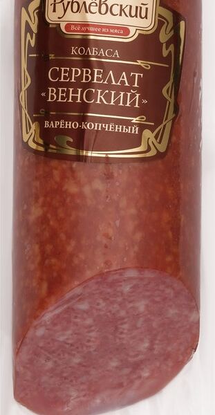 Сервелат варёно-копчёный Венский Рублёвский