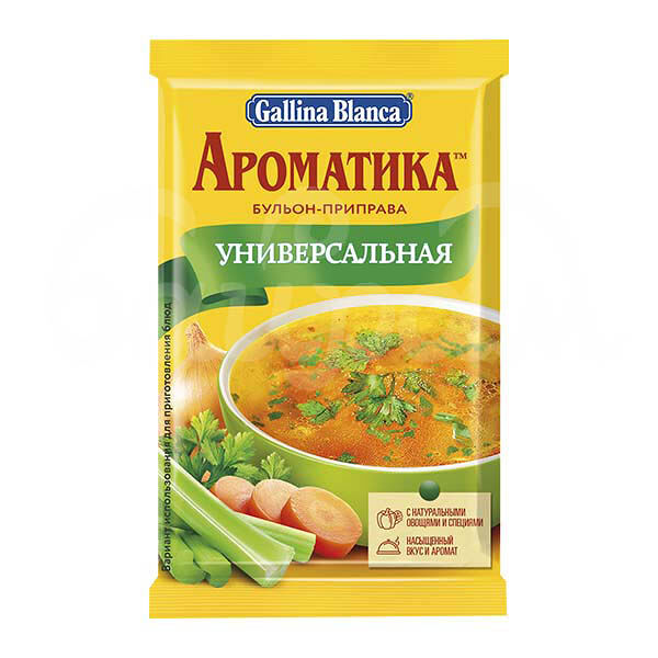 Бульон-приправа Gallina Blanca 90гр Ароматика Универсальная