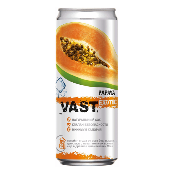 Напиток сокосодержащий Vast Exotic Papaya