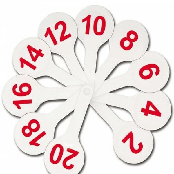 Веер-касса цифр от 1 до 20 ВК05 до 20, ВК05,