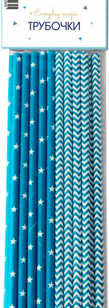 Трубочки бумажные Пакетико Boys