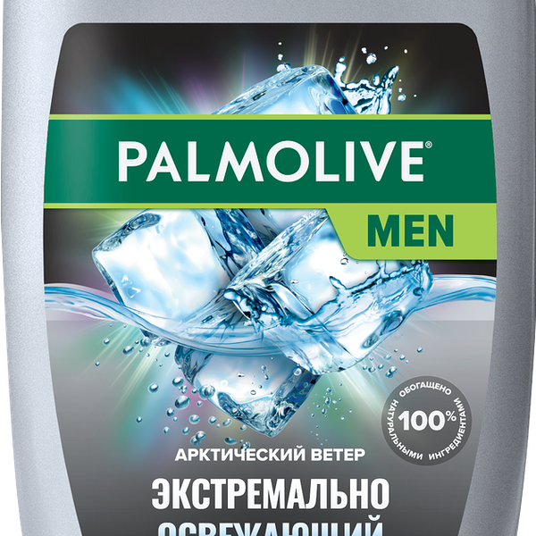 Гель для душа Palmolive Men Экстремально Освежающий Арктический Ветер 3 в 1
