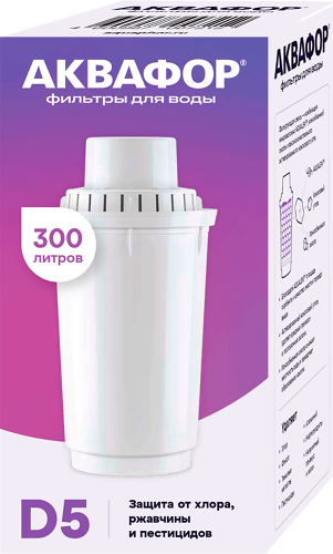 Сменный модуль Аквафор D5 300 л, 1 шт