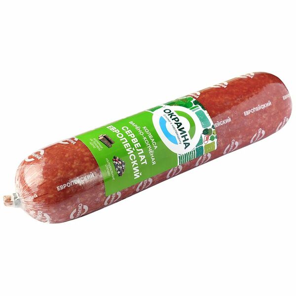 Сервелат варёно-копчёный Окраина Европейский