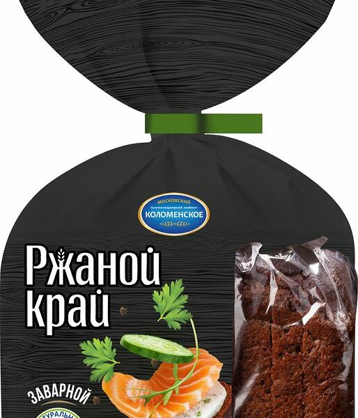 Хлеб Ржаной Край заварной нарезка 300г