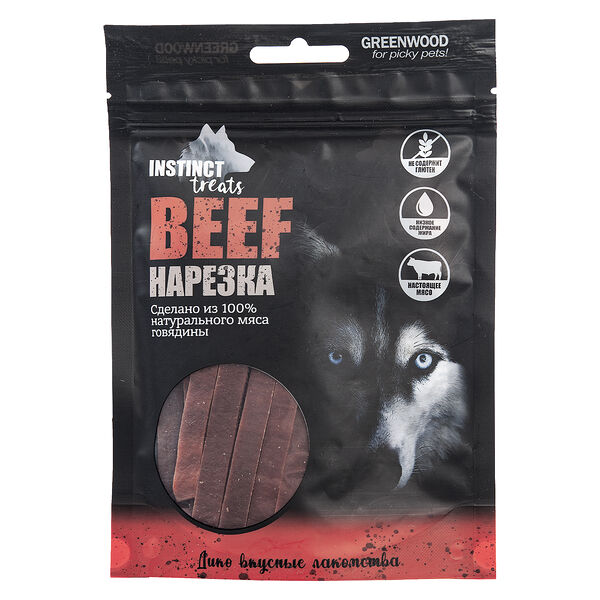 Лакомство GreenWood Instinct Treats для собак 