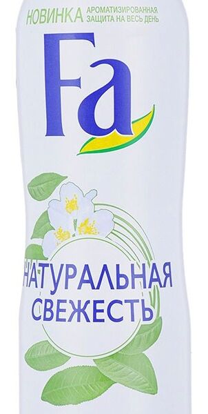 Дезодорант Fa Натуральная свежесть, Аромат белого чая, женский