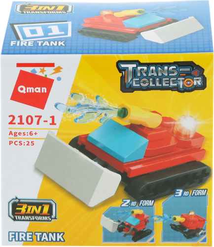 

Конструктор Qman Транспорт 1 шт., в ассортименте