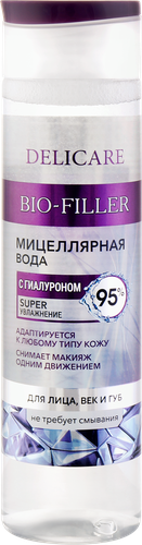 

Мицеллярная вода Delicare Bio-Filler с гиалуроном 250 мл