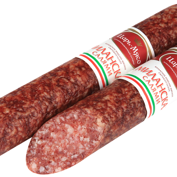 Колбаса сырокопченая ЦАРЬ-МЯСО Салями Миланская, 200г
