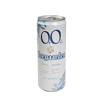 

Пивной напиток Hoegaarden Blanche безалкогольный светлый 0.33 л