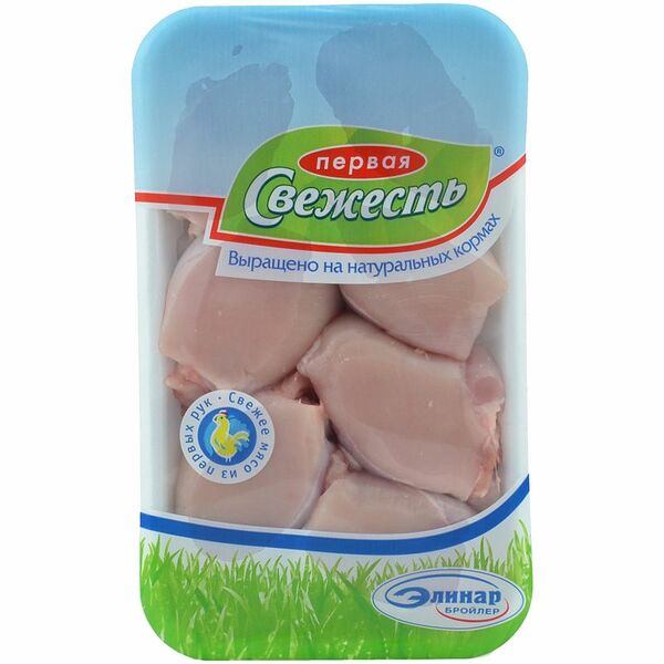 Филе бедра куриное Первая Свежесть охлаждённое, вес