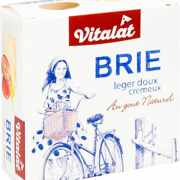 Сыр мягкий Vitalat Бри с белой плесенью 60%