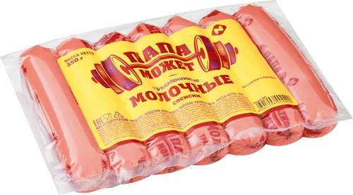 

Сосиски Папа может Молочные Традиционные 350 г