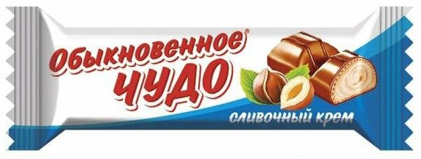 Конфеты вафельные Обыкновенное Чудо со сливочным кремом ТМ Славянка
