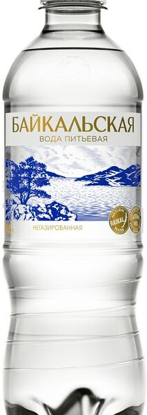 Вода Байкальская негазированная 500мл