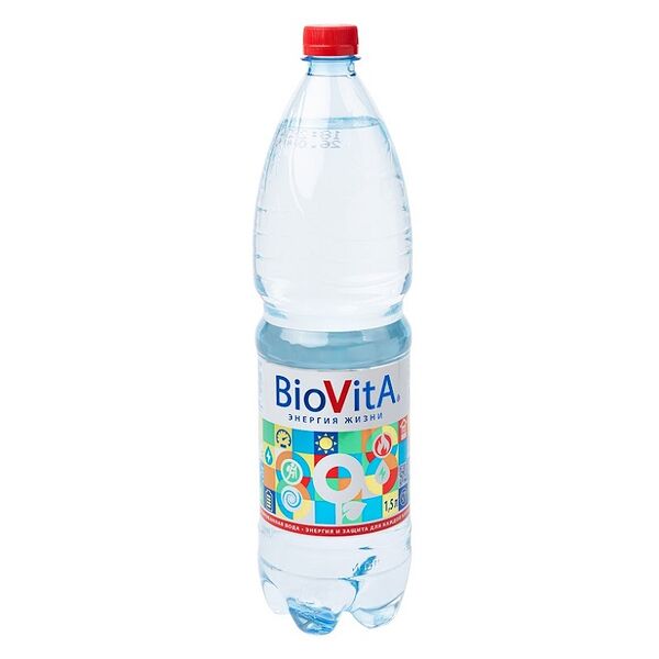 Вода минеральная Biovita негазированная 1500 мл