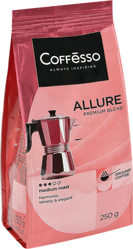 

Кофе молотый Coffesso Allure 250 г