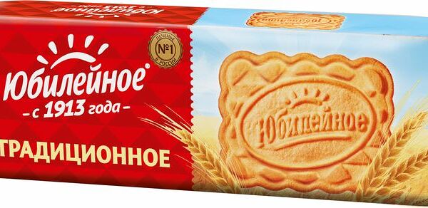Печенье Юбилейное Традиционное витаминизированное 112г