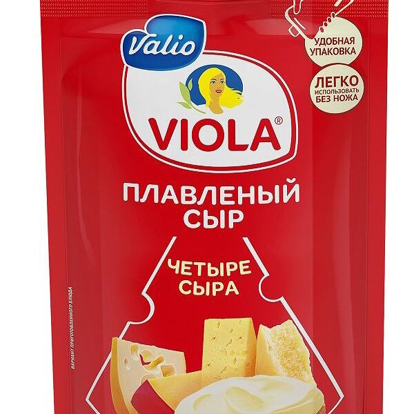 Сыр Valio Viola Четыре сыра 45% плавленый