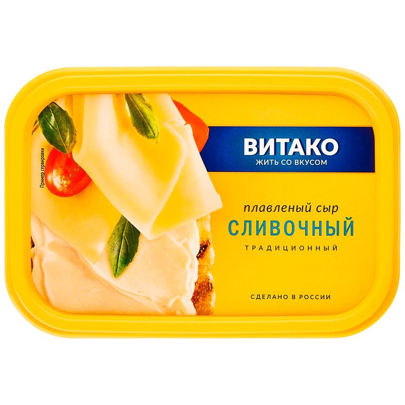 

Сыр плавленый Витако Сливочный 50% 200 г