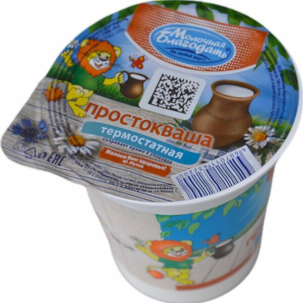 Простокваша Молочная благодать термостатная 4%