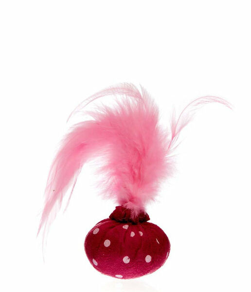 Japan Premium Pet   Мяч с перьями с кошачьей мятой 