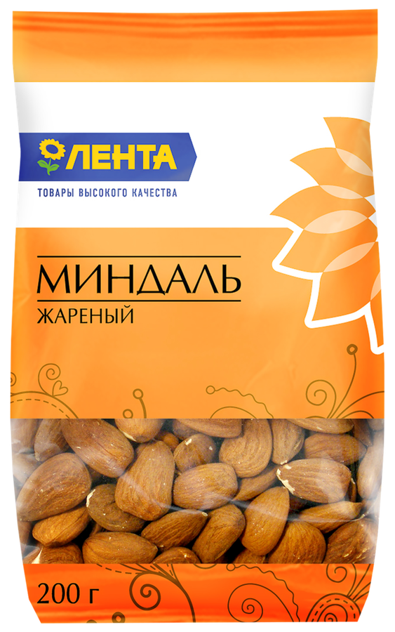

Миндаль Лента жареный 200 г